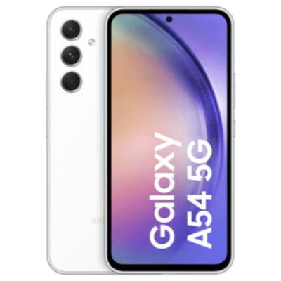 Galaxy A54 5G Weiß Frontansicht 1